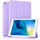 Akkerds Case Compatible with iPad 102 Inch 202120202019 for iPad 9th8th7th Generation Case with Pencil Holder Protective with Soft TPU Back Auto SleepWake Cover Lavender