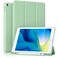 Akkerds Case Compatible with iPad 102 Inch 202120202019 for iPad 9th8th7th Generation Case with Pencil Holder Protective with Soft TPU Back Auto SleepWake Cover Matcha Green
