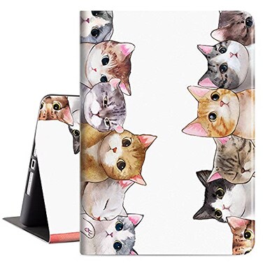 Vimorco iPad 102 Case 201920202021 iPad 7th8th9th Generation Case Premium Protective Smart Case Auto SleepWake MultiAngle Folio Stand Cover Cute Cats
