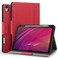 Antbox Case for iPad Air 11inch M4M3M2 202620252024 iPad Air 5th4th Generation 109 Vegan Leather with Pencil Holder Typing Angle Auto SleepWake MutiStand Red