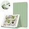 Aoub Case for iPad 6th5th Generation Cases 97 inch 20182017 with Pencil Holder Slim Lightweight Smart Stand Cover Auto WakeSleep Model A1893 A1954 A1822 A1823 Light Green