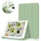 Aoub Case for iPad 6th5th Generation Cases 97 inch 20182017 with Pencil Holder Slim Lightweight Smart Stand Cover Auto WakeSleep Model A1893 A1954 A1822 A1823 Light Green