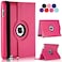 Vultic Rotating Case for iPad mini 5 2019 Mini 4 2015 79inch 360 Degree Stand Auto SleepWake Folio PU Leather Smart Cover Hot Pink