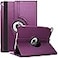 Rouceyxin Rotating Case for iPad 97 Inch 2018 2017 iPad Air 2 Case 360 Degree Rotating Stand Protective Cover with Auto Sleep Wake for iPad 97 inch 6th Gen 5th Gen iPad Air 2 iPad Air Purple