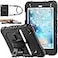 SEYMAC stock Case for iPad mini 54 with Screen Protector Pencil Holder 360 Rotating Hand Strap Stand DropProof Case for iPad mini 5th4th Generation 79 inch Black