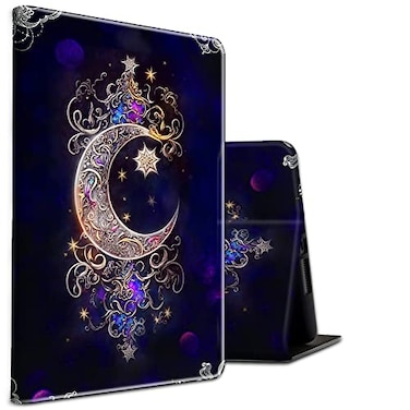 BEOTIWAD Case for Samsung Galaxy Tab A7 Lite 87 inch 2021 Model SMT220T225T227 Slim Shockproof Folding Stand Protective Cover with Auto WakeSleep for Samsung TabletMoon Star Galaxy Floral