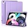 Akkerds Compatible with iPad Air 11 Inch Case 7th6th Generation M3M2 20252024 for iPad Air 5th4th Generation Case 109 Inch 20222020 with Pencil HolderAuto SleepWake Lavender