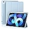 Akkerds Compatible with iPad Air 11 Inch Case 8th7th6th Generation M4M3M2 202620252024 for iPad Air 5th4th Generation Case 109 Inch 20222020 with Pencil HolderAuto SleepWake Sky Blue