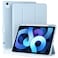 Akkerds Compatible with iPad Air 11 Inch Case 8th7th6th Generation M4M3M2 202620252024 for iPad Air 5th4th Generation Case 109 Inch 20222020 with Pencil HolderAuto SleepWake Sky Blue