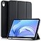 Akkerds Compatible with iPad A16 11th Generation Case 11 Inch 2025 for iPad 10th Generation Case 109 Inch 2022 with Pencil Holder Slim Trifold Stand Protective Cover with Soft TPU Back Black