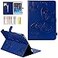 UUCOVERS for iPad 6th5th Generation 97 Case 20182017 for iPad Air 2Air 1 with StandPencil HolderPocket Auto WakeSleep Embossed Smart Cover for iPad 97 inchAir 2nd1st Gen Blue Butterfly