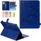 UUCOVERS for iPad 6th5th Generation 97 Case 20182017 for iPad Air 2Air 1 with StandPencil HolderPocket Auto WakeSleep Embossed Smart Cover for iPad 97 inchAir 2nd1st Gen Blue Butterfly