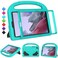 TOEVEK Kids Case for Samsung Galaxy Tab A7 Lite 87 Tablet Builtin Screen Protector Shockproof Handle Stand Protective Case for Samsung Galaxy Tab A7 87 Inch 2021SMT220 T225 T227 Teal