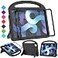SUPLIK Kids Case for iPad Air 5th4th Generation 109 inch20222020 Built with Screen Protector iPad Air 5 Kidproof Case with Handle Stand for Apple iPad Air Gen 45Pro 11 Old Version Black