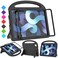 SUPLIK Kids Case for iPad Air 5th4th Generation 109 inch20222020 Built with Screen Protector iPad Air 5 Kidproof Case with Handle Stand for Apple iPad Air Gen 45Pro 11 Old Version Black