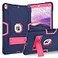 BENTOBEN for iPad Air 3 2019 Case iPad Pro 105 2017 Case 3 Layers Heavy Duty Rugged Shockproof Kickstand Protective Tablet Cases for iPad Air 3rd GeniPad Pro 105 2017 Navy BlueRose Red