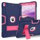 BENTOBEN for iPad Air 3 2019 Case iPad Pro 105 2017 Case 3 Layers Heavy Duty Rugged Shockproof Kickstand Protective Tablet Cases for iPad Air 3rd GeniPad Pro 105 2017 Navy BlueRose Red