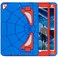 Nitupai Case for iPad 9th7th8th Generation Case iPad 102 Case for 202120202019 iPad Cover 102 Inch Cases with Stand Screen Protector Shockproof iPad 102 Case BlueRed