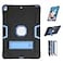 Jaorty Case for iPad Air 3 105 2019for iPad Pro 105 inch 2017 Case3 in 1 Hybrid SoftHard Heavy Duty Rugged Stand Shockproof AntiSlip AntiScratch FullBody Protective CaseBlackBlue