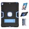Jaorty Case for iPad Air 3 105 2019for iPad Pro 105 inch 2017 Case3 in 1 Hybrid SoftHard Heavy Duty Rugged Stand Shockproof AntiSlip AntiScratch FullBody Protective CaseBlackBlue