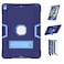 Jaorty 3 in 1 Hybrid Case for iPad Air 3 105 iPad Pro 105 Heavy Duty Rugged Stand Shockproof AntiSlip Scratch Navy Blue
