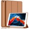 iMieet iPad 9th Generation Case 2021iPad 8th Generation Case 2020 102 Inch with Pencil Holder iPad 7th Gen 2019 Case with Soft Baby Skin Silicone Back Auto WakeSleep Cover Brown