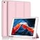 iMieet iPad 9th Generation Case 2021iPad 8th Generation Case 2020 102 Inch with Pencil Holder iPad 7th Gen 2019 Case with Soft Baby Skin Silicone Back Auto WakeSleep Cover Pink