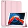 iMieet iPad 9th Generation Case 2021iPad 8th Generation Case 2020 102 Inch with Pencil Holder iPad 7th Gen 2019 Case with Soft Baby Skin Silicone Back Auto WakeSleep Cover Pink