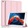 iMieet iPad 9th Generation Case 2021iPad 8th Generation Case 2020 102 Inch with Pencil Holder iPad 7th Gen 2019 Case with Soft Baby Skin Silicone Back Auto WakeSleep Cover Pink