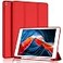 iMieet iPad 9th Generation Case 2021iPad 8th Generation Case 2020 102 Inch with Pencil Holder iPad 7th Gen 2019 Case with Soft Baby Skin Silicone Back Auto WakeSleep Cover Red