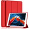 iMieet iPad 9th Generation Case 2021iPad 8th Generation Case 2020 102 Inch with Pencil Holder iPad 7th Gen 2019 Case with Soft Baby Skin Silicone Back Auto WakeSleep Cover Red