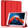 iMieet iPad 9th Generation Case 2021iPad 8th Generation Case 2020 102 Inch with Pencil Holder iPad 7th Gen 2019 Case with Soft Baby Skin Silicone Back Auto WakeSleep Cover Red
