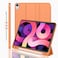 iMieet iPad Air 11 Inch Case M4M3M2202620252024 iPad Air 5th4th Generation Case 20222020 109 Inch with Pencil HolderTrifold Stand Smart Case with Soft TPU BackOrange