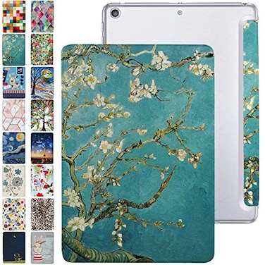 DuraSafe Cases for iPad PRO 129 Inch 2nd Pro 129 2 Generation 2017 A1670 A1671 MQEF2LLA MQED2LLA MQEE2LLA MQDC2LLA MQDD2LLA MQDA2LLA Printed PC Lightweight Clear Back Cover Blossom