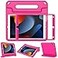 LTROP Kids Case for iPad 9th 8th 7th Generation 20212020 2019 iPad 102 Case with Builtin Screen Protector Shockproof Handle Stand for iPad 9 8 7 Generation 102 Inch Hot Pink