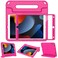 LTROP Kids Case for iPad 9th 8th 7th Generation 20212020 2019 iPad 102 Case with Builtin Screen Protector Shockproof Handle Stand for iPad 9 8 7 Generation 102 Inch Hot Pink