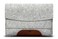 PackSmooch Pack Smooch Designed for iPad ProAir 13 iPad Pro 129 Original Keyboard Sleeve Case 100 Wool Felt VegetableTanned Leather Handmade in Germany Color GrayLight Brown