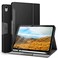 Antbox Case for iPad A16 11th Generation 11 2025iPad 10th Generation 109 2022 with Builtin Pencil Holder Auto SleepWake Function PU Leather Smart Cover Black