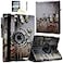 JYtrend Smart Case for iPad 5th 6th Generation 97 with Pencil Holder Rotating Stand Magnetic Auto Wake UpSleep Cover for 20172018 iPad 97 Model A1893 A1954 A1822 A1823 Butterfly Flower