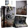 JYtrend Smart Case for iPad 5th 6th Generation 97 with Pencil Holder Rotating Stand Magnetic Auto Wake UpSleep Cover for 20172018 iPad 97 Model A1893 A1954 A1822 A1823 Butterfly Flower