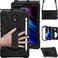 DreamerX for Samsung Galaxy Tab Active 3Active5 80 Case Hybrid Shockproof Rugged Drop Protective Case with Stand Handle HandShoulder Strap for Galaxy Tab Active5 8 2024 Active3 8 2020 Black