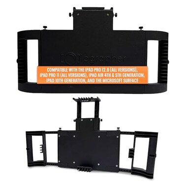 iOgrapher Multi Pro Adjustable Case with Handles for iPad Pro 13 129 11 iPad Air 13 and 11 and iPad 10th11th Gen Perfect for Video Filmmaking and Live Streaming