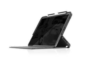 STM Dux Shell Magic Folio for iPad Air 5th4th Gen iPad Pro 11 4th3rd2nd1st Gen UltraProtective Case with Apple Pencil Storage Black