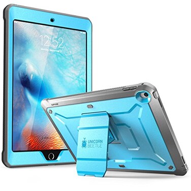 SUPCASE for iPad 97 Inch Case 6th5th Generation Unicorn Beetle Pro Builtin Screen Protector Stand Heavy Duty Full Body Shockproof Rugged Protective Case for iPad 97 20182017 Blue