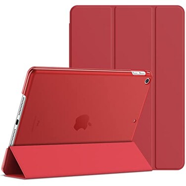 JETech Case for iPad 97Inch 20182017 Model 6th5th Generation Smart Cover Auto WakeSleep Red