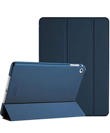 ProCase Smart Case for iPad Air 2 2014 Ultra Slim Lightweight Stand Protective Case Shell with Translucent Frosted Back Cover for iPad Air 2nd A1566 A1567 Navy