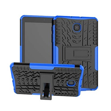 maomini Maomi for Samsung Galaxy Tab A 80 inch Case 2018 Release ModelSMT387Kickstand Heavy Duty Cover Not fit 2017 Released SMT380T385 Blue