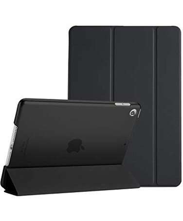 ProCase for iPad 9th 8th 7th Generation Case 102 Inch 202120202019 Release 102 iPad Case 9th 8th 7th Gen Cover Slim Smart Cover with Translucent Hard Shell Back Black