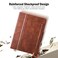 Antbox Case for iPad mini 7 A17 Pro iPad mini 7th6th Generation Case 20242021 with Pencil Holder Vegan Leather Smart Cover with Auto SleepWake Stand Function