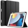JETech Case for iPad 102 Inch 202120202019 9th8th7th Model with Pencil Holder Slim Tablet Cover with Soft TPU Back Auto WakeSleep Black